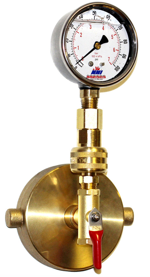 NNI Fire Hydrant Static and Flow Test Gauges